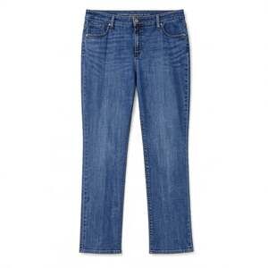 Chico's Sz 2.5R (14) So Slimming Girlfriend Slim Leg Jeans 36"Wx29"L Blue Denim